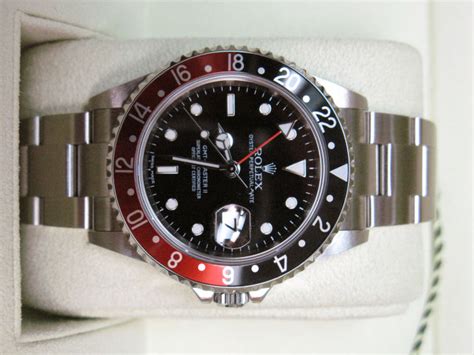 rolex ghiera nera e rossa|rolex gmt master ii orologio.